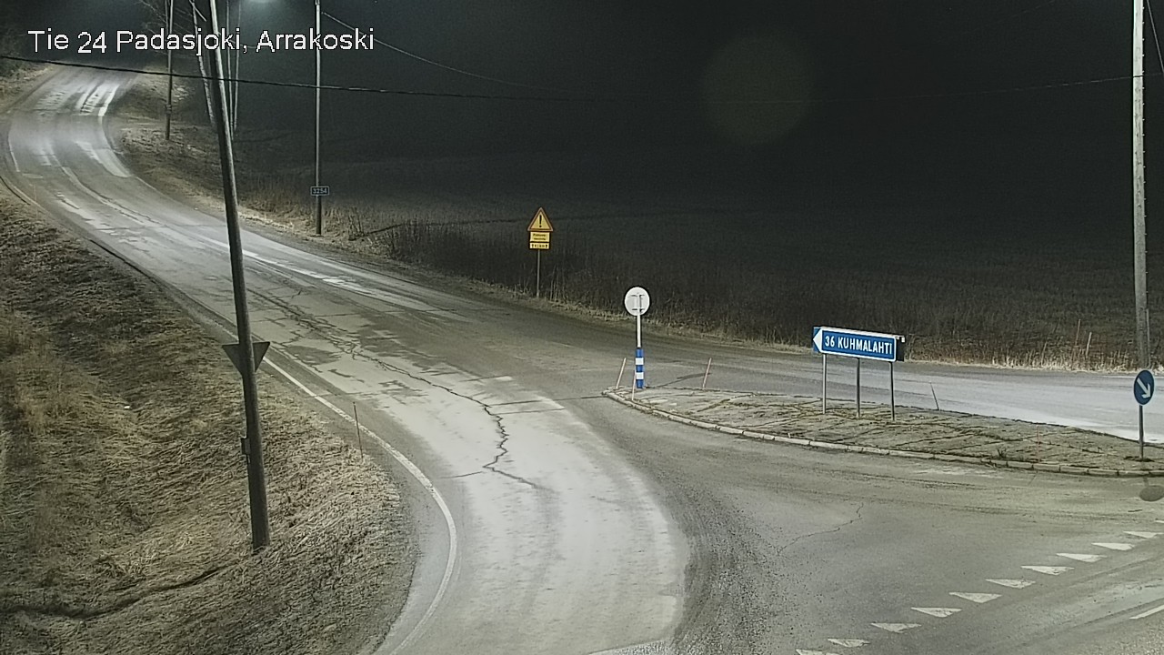 Weather Camera Image Väg 24 Padasjoki, Arrakoski, Padasjoki, Päijät-Häme