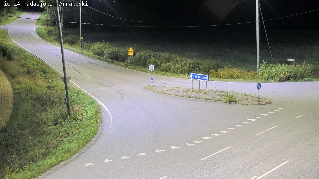 Weather Camera Image Väg 24 Padasjoki, Arrakoski, Padasjoki, Päijät-Häme
