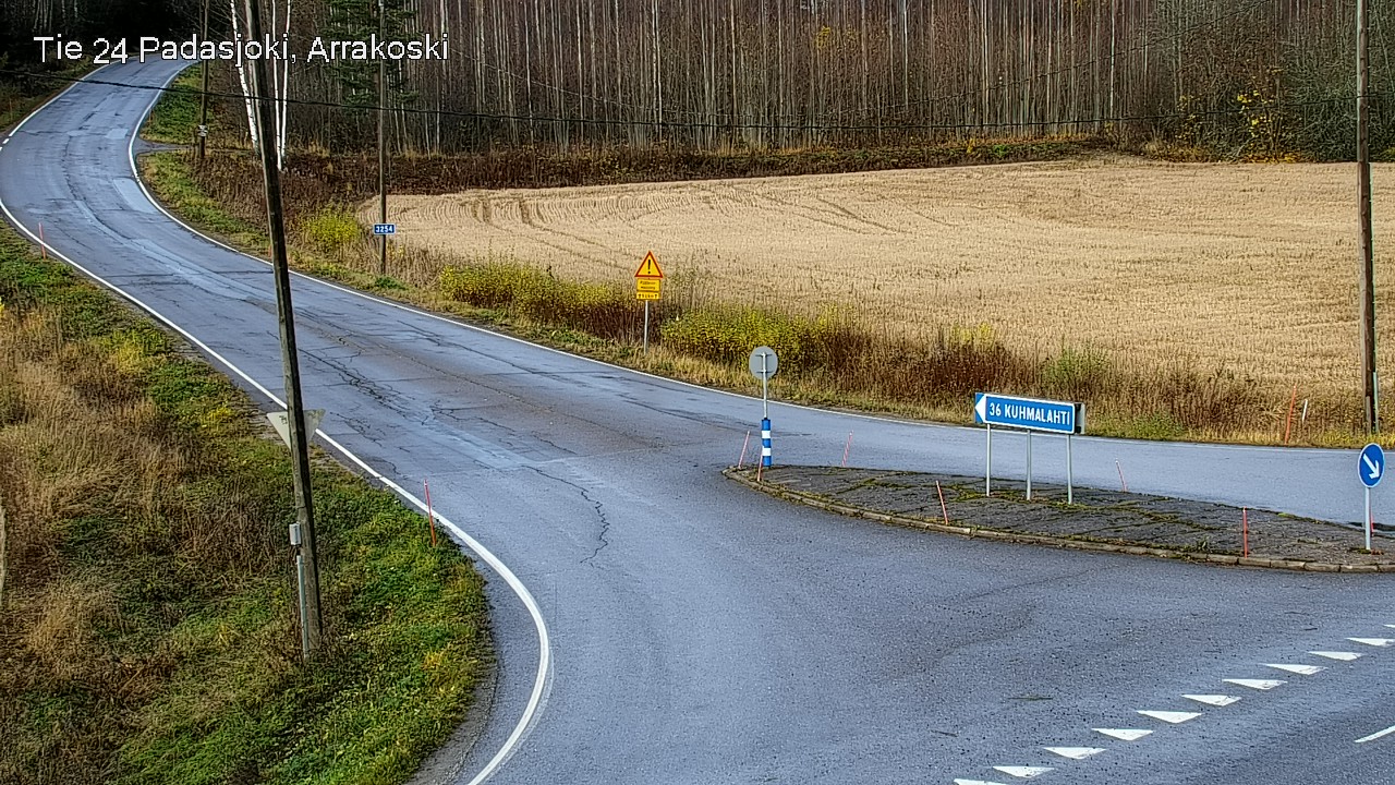Kelikamerat Kuva Tie 24 Padasjoki, Arrakoski, Padasjoki, Päijät-Häme