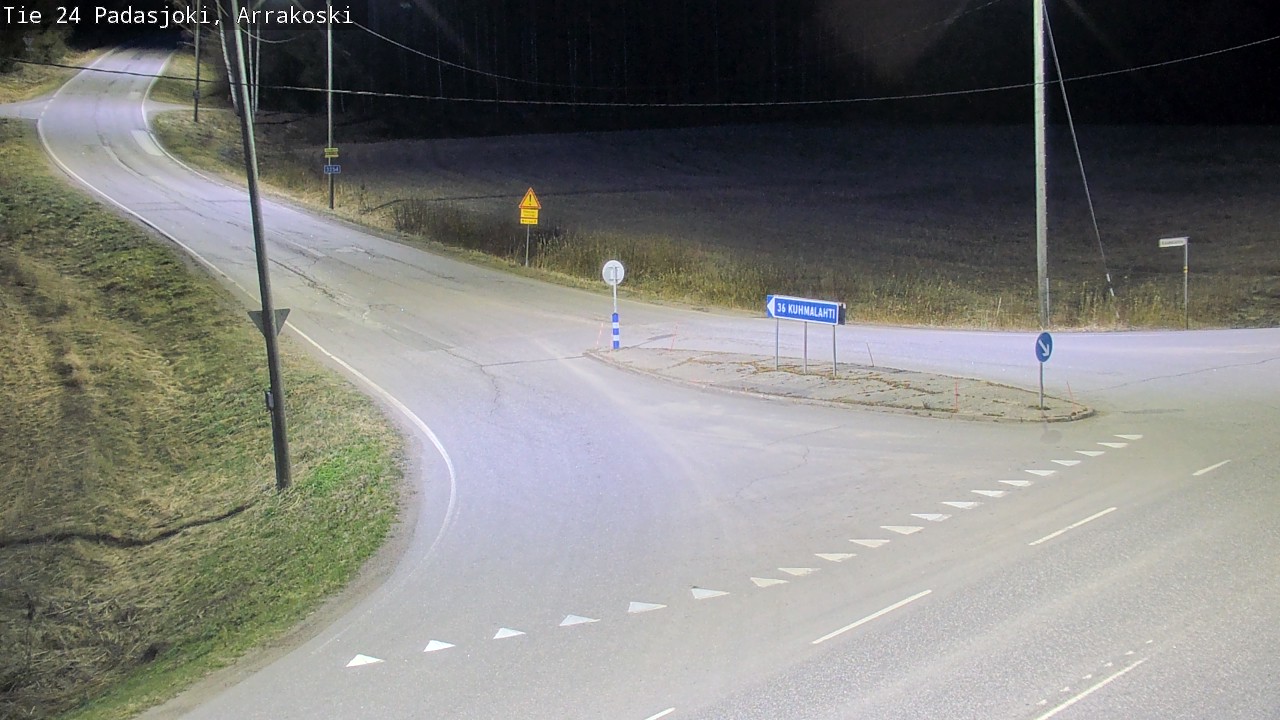 Weather Camera Image Road 24 Padasjoki, Arrakoski, Padasjoki, Päijät-Häme