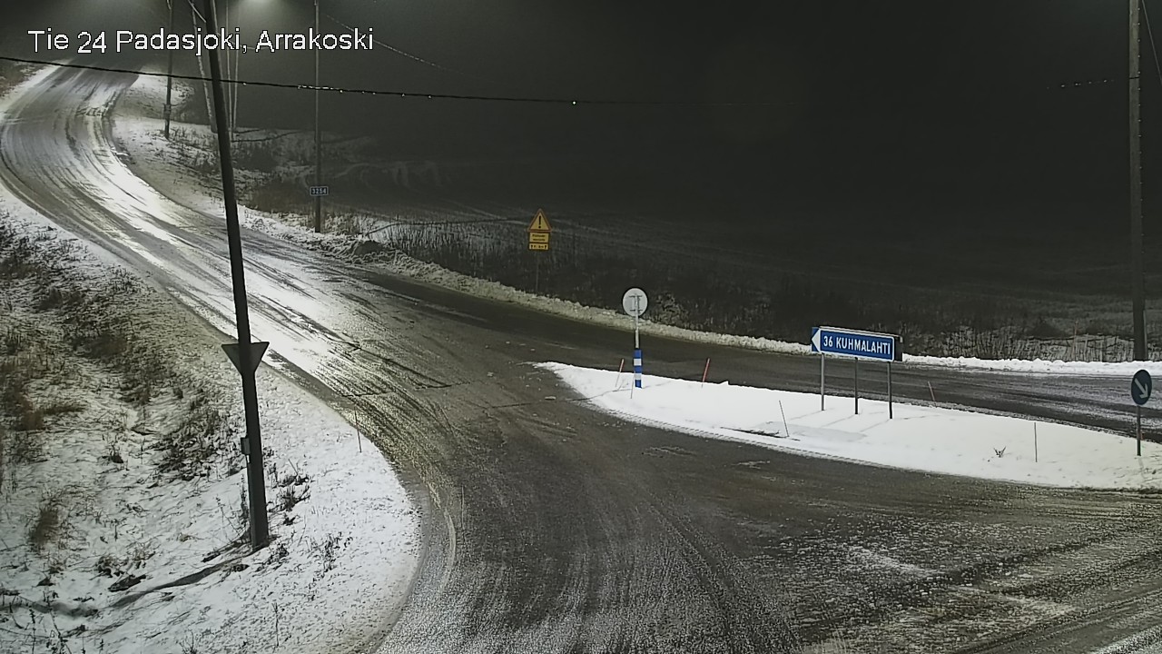 Weather Camera Image Väg 24 Padasjoki, Arrakoski, Padasjoki, Päijät-Häme