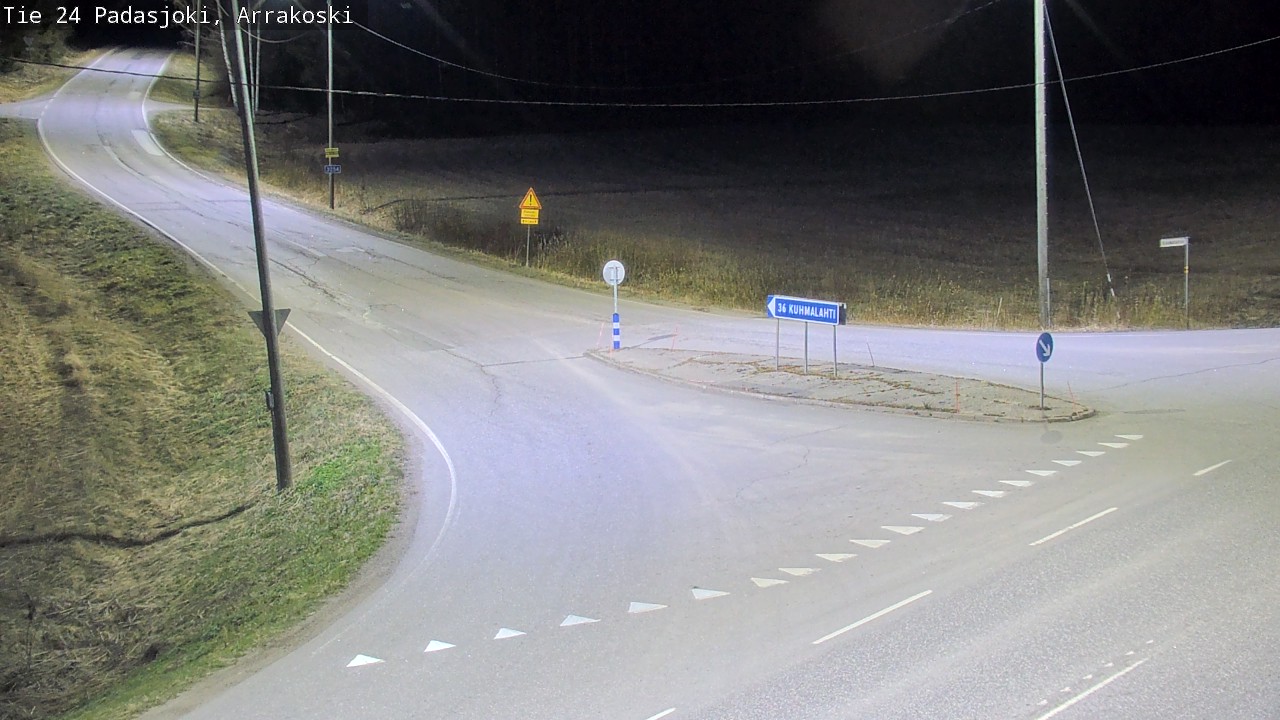Weather Camera Image Road 24 Padasjoki, Arrakoski, Padasjoki, Päijät-Häme