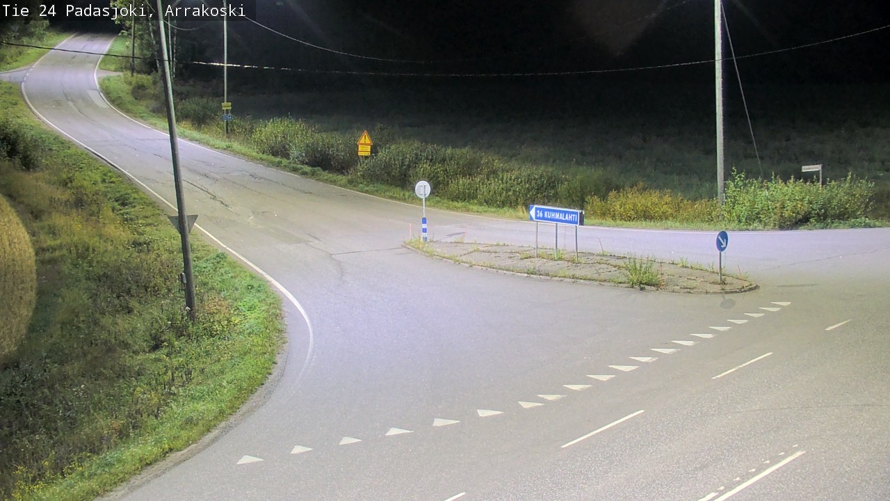Weather Camera Image Väg 24 Padasjoki, Arrakoski, Padasjoki, Päijät-Häme