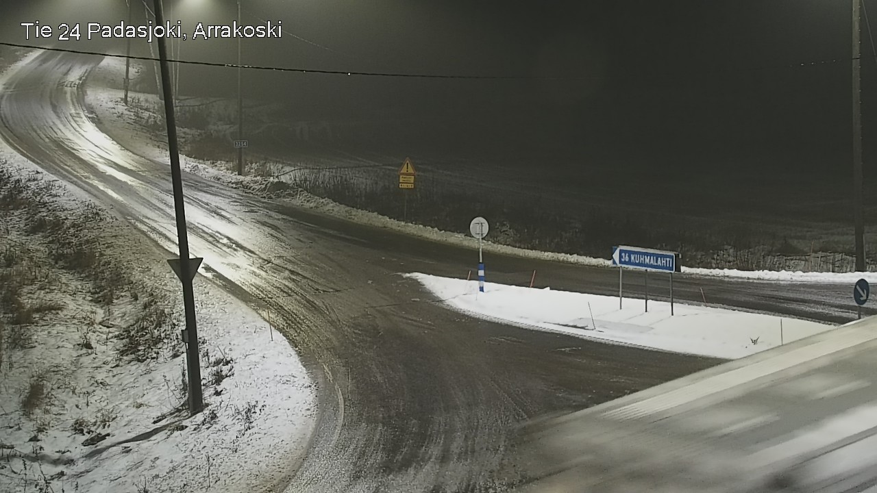 Weather Camera Image Väg 24 Padasjoki, Arrakoski, Padasjoki, Päijät-Häme