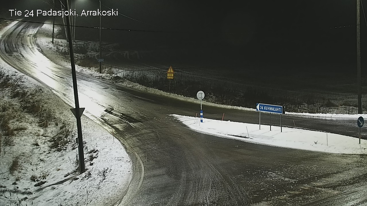 Weather Camera Image Väg 24 Padasjoki, Arrakoski, Padasjoki, Päijät-Häme