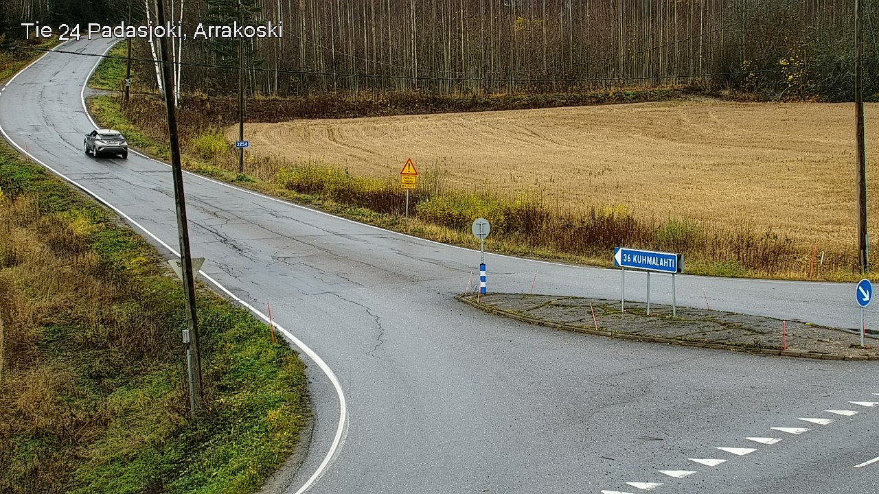 Kelikamerat Kuva Tie 24 Padasjoki, Arrakoski, Padasjoki, Päijät-Häme