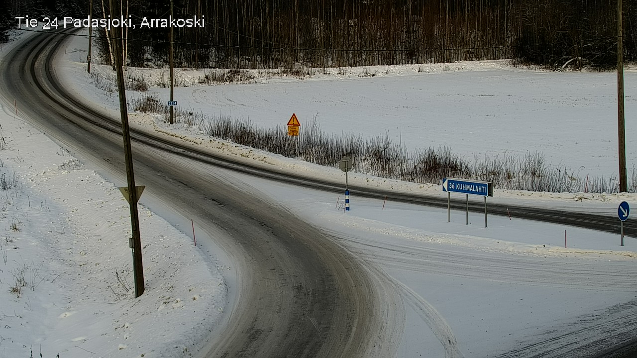 Weather Camera Image Road 24 Padasjoki, Arrakoski, Padasjoki, Päijät-Häme