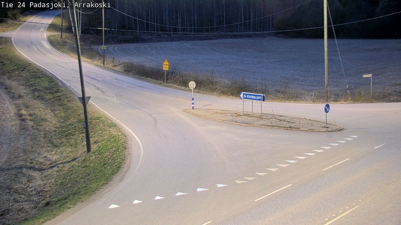 Weather Camera Image Road 24 Padasjoki, Arrakoski, Padasjoki, Päijät-Häme