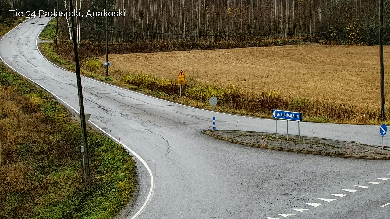 Kelikamerat Kuva Tie 24 Padasjoki, Arrakoski, Padasjoki, Päijät-Häme