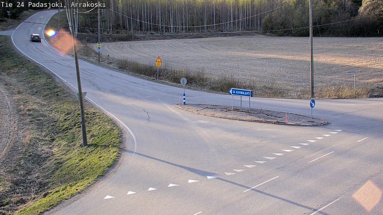 Weather Camera Image Road 24 Padasjoki, Arrakoski, Padasjoki, Päijät-Häme