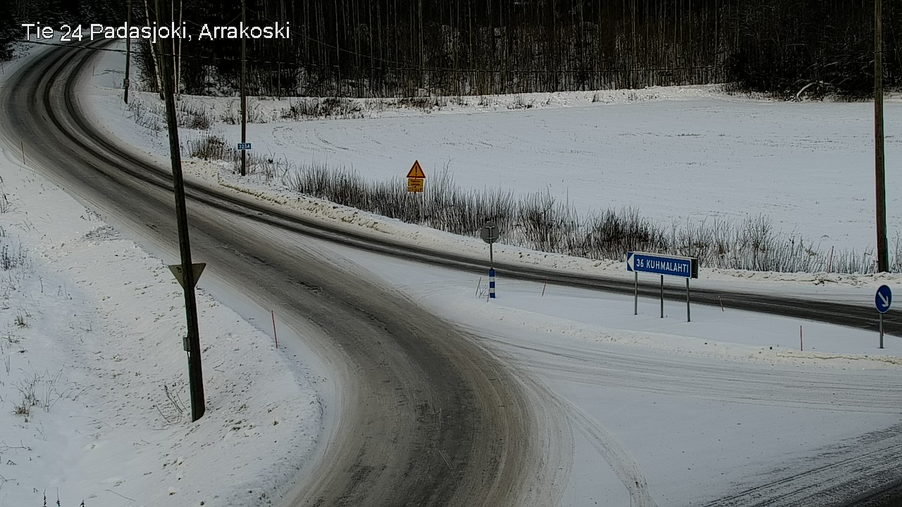 Weather Camera Image Road 24 Padasjoki, Arrakoski, Padasjoki, Päijät-Häme