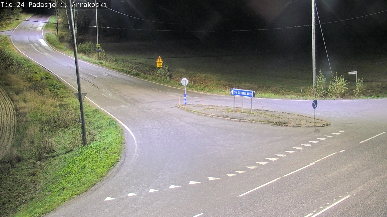 Weather Camera Image Road 24 Padasjoki, Arrakoski, Padasjoki, Päijät-Häme