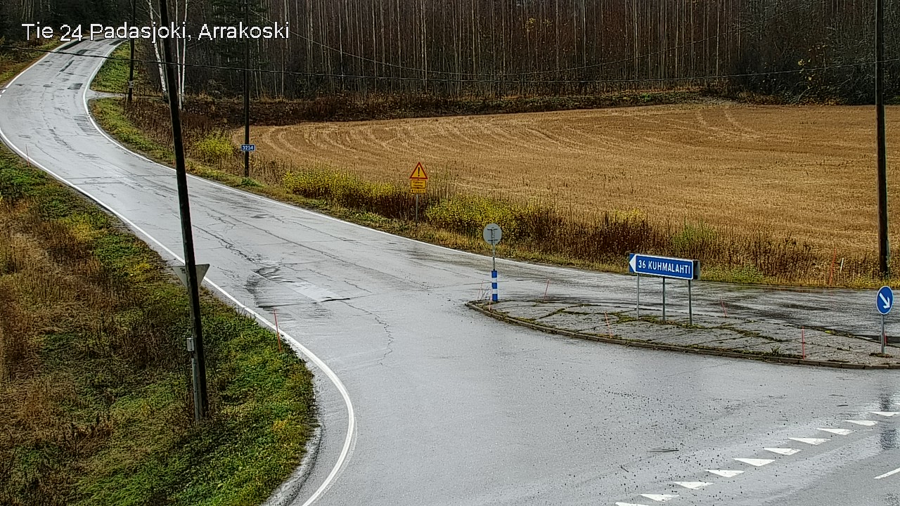 Weather Camera Image Road 24 Padasjoki, Arrakoski, Padasjoki, Päijät-Häme