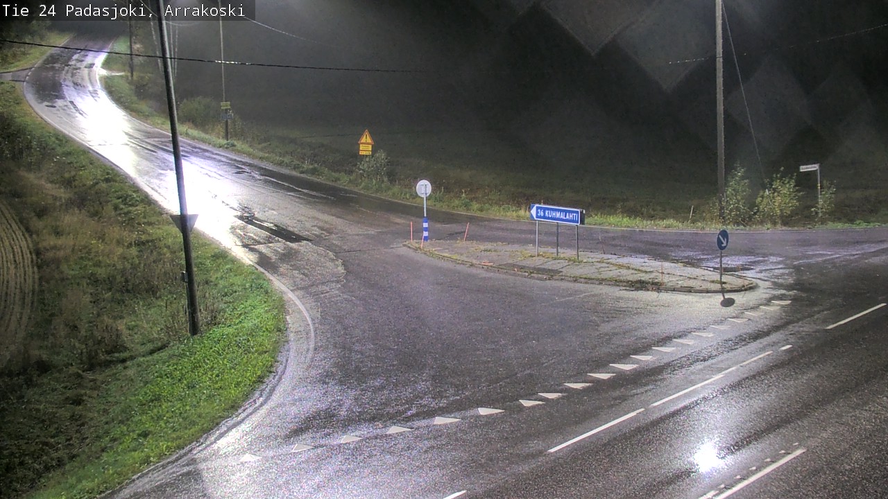 Weather Camera Image Road 24 Padasjoki, Arrakoski, Padasjoki, Päijät-Häme