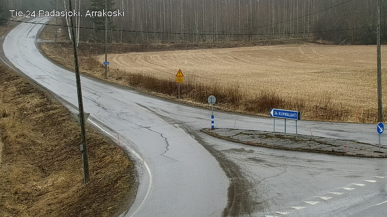 Weather Camera Image Road 24 Padasjoki, Arrakoski, Padasjoki, Päijät-Häme