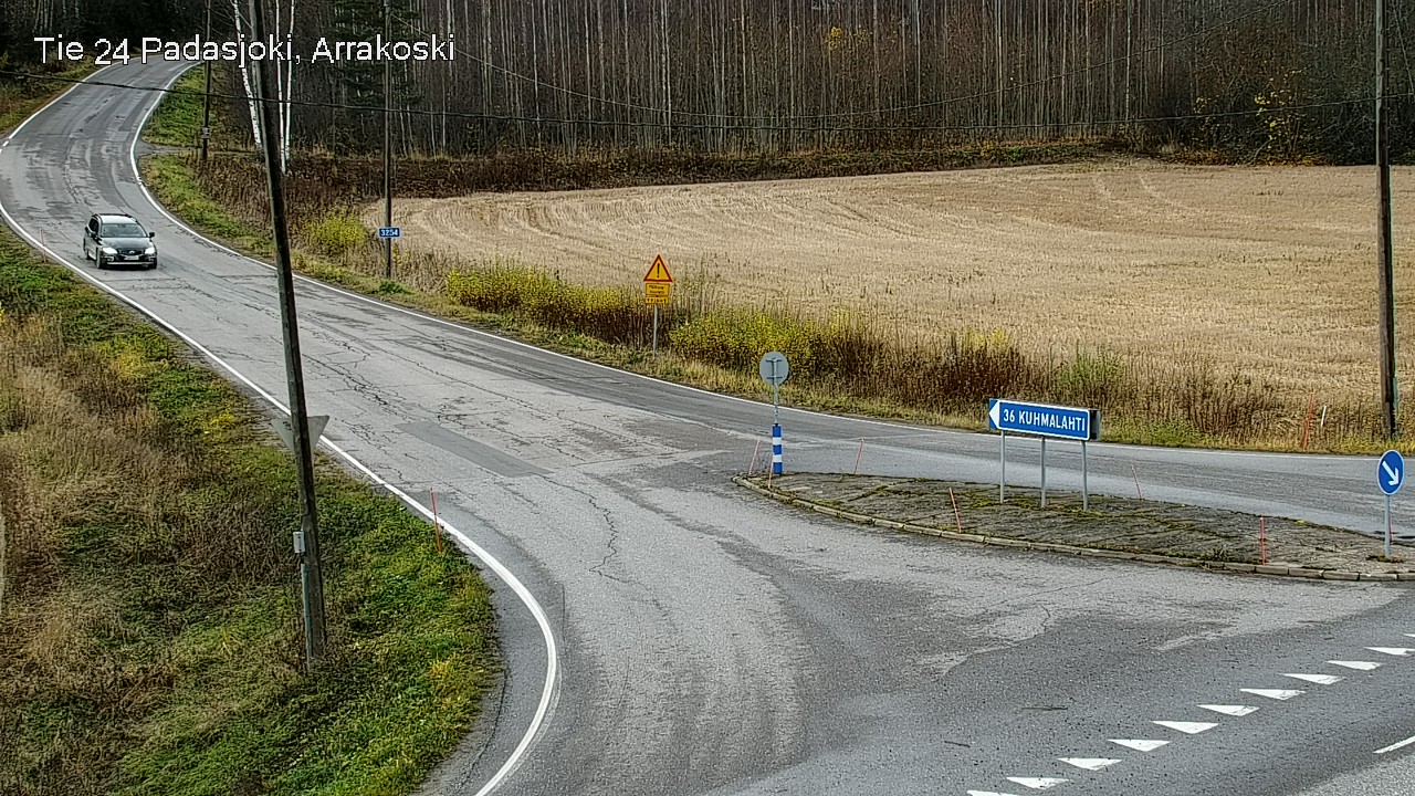Kelikamerat Kuva Tie 24 Padasjoki, Arrakoski, Padasjoki, Päijät-Häme