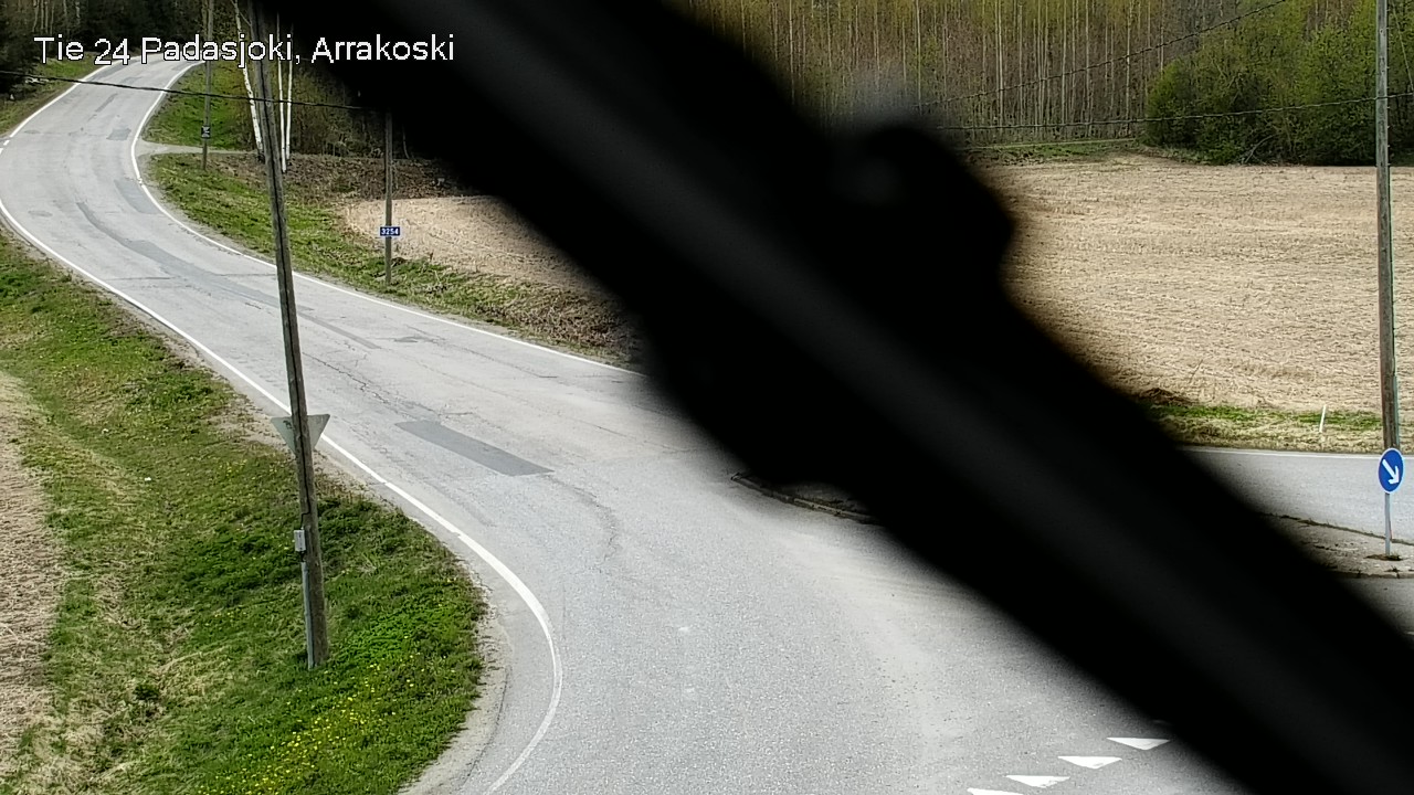 Weather Camera Image Road 24 Padasjoki, Arrakoski, Padasjoki, Päijät-Häme