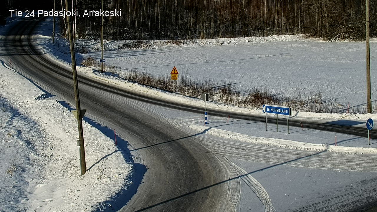 Weather Camera Image Road 24 Padasjoki, Arrakoski, Padasjoki, Päijät-Häme