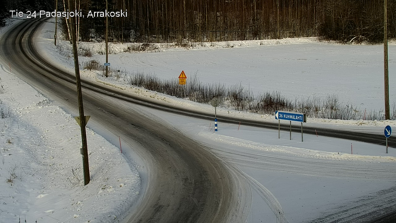 Weather Camera Image Road 24 Padasjoki, Arrakoski, Padasjoki, Päijät-Häme