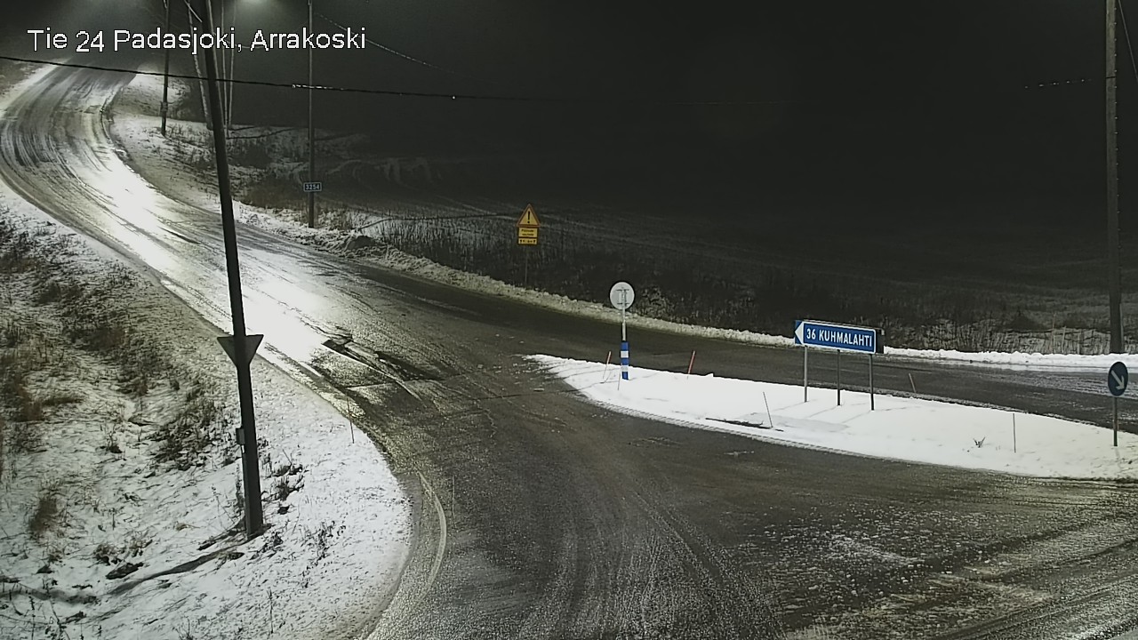 Weather Camera Image Väg 24 Padasjoki, Arrakoski, Padasjoki, Päijät-Häme