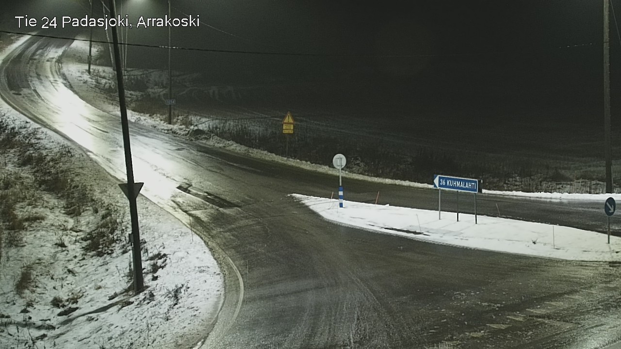 Weather Camera Image Väg 24 Padasjoki, Arrakoski, Padasjoki, Päijät-Häme