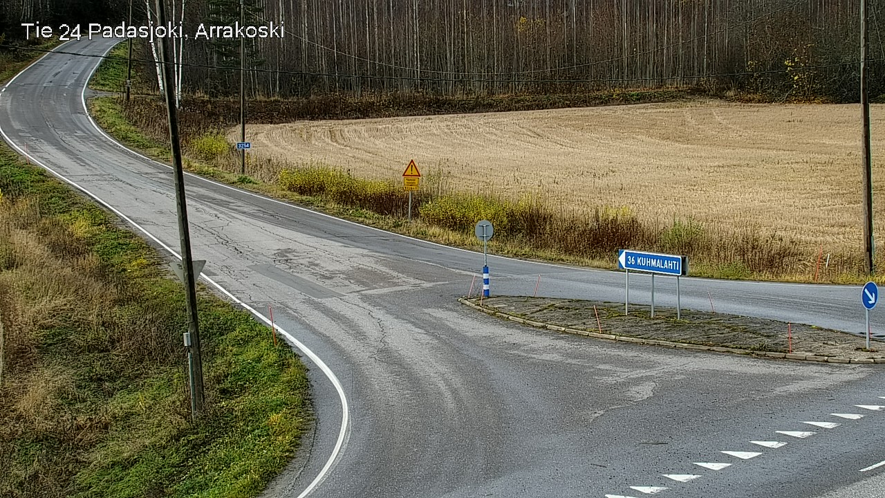 Kelikamerat Kuva Tie 24 Padasjoki, Arrakoski, Padasjoki, Päijät-Häme
