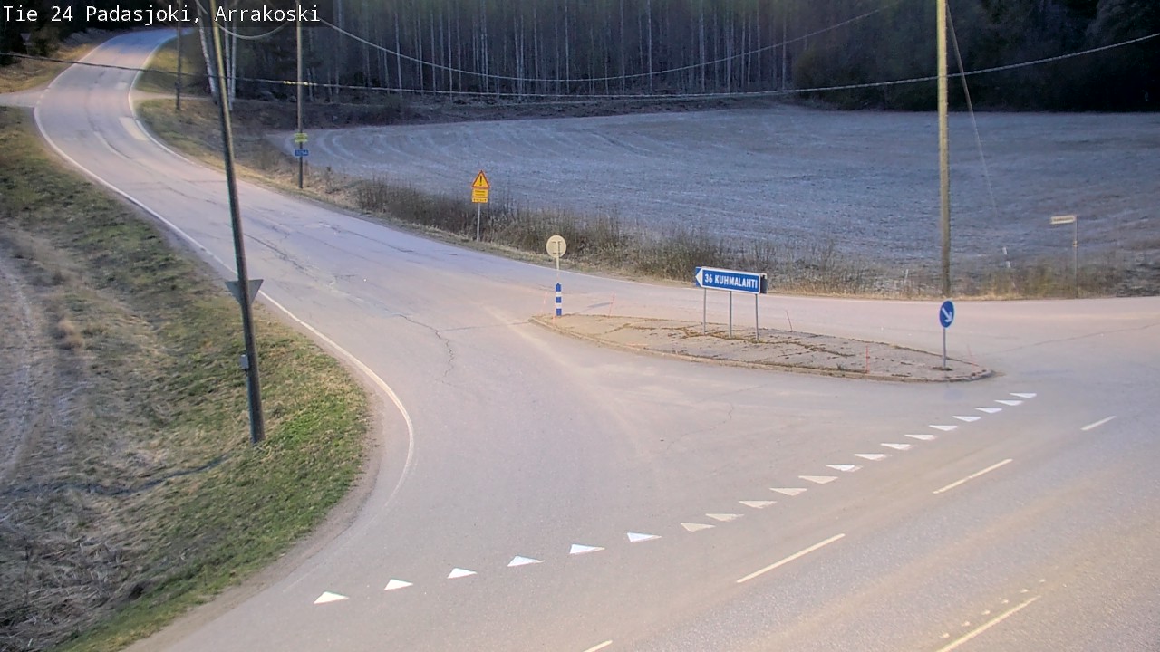 Weather Camera Image Road 24 Padasjoki, Arrakoski, Padasjoki, Päijät-Häme