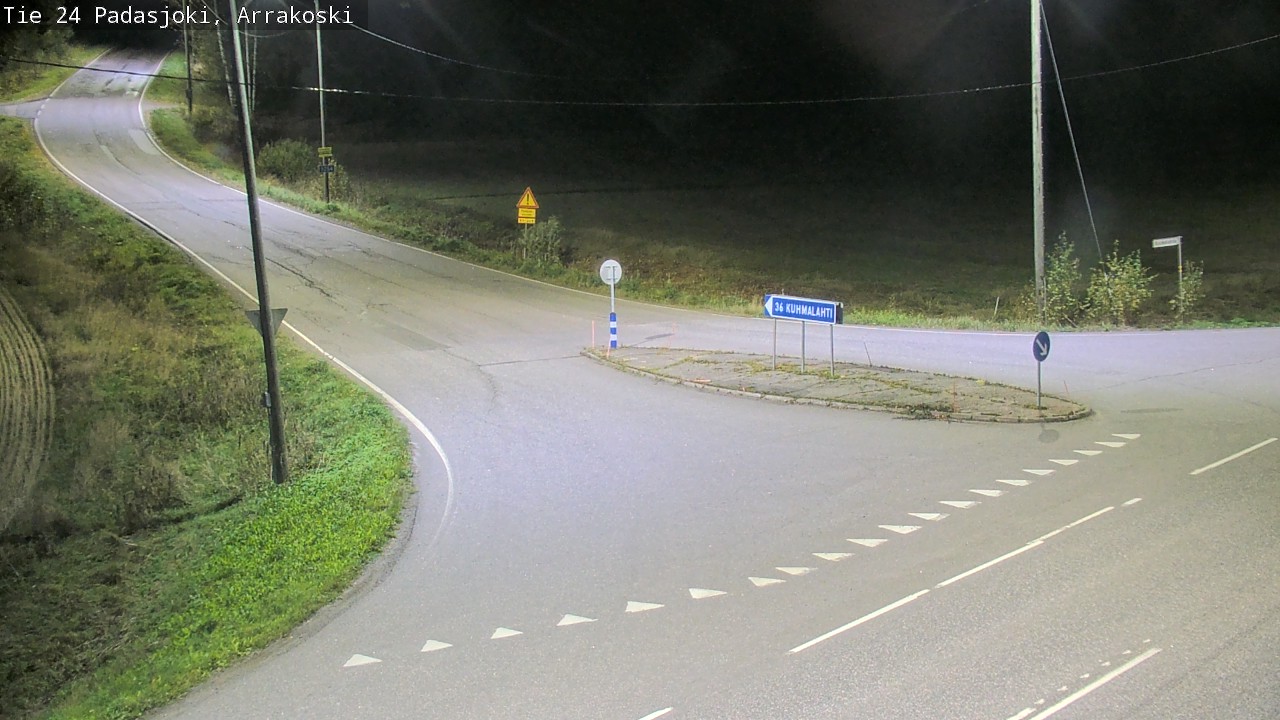 Weather Camera Image Road 24 Padasjoki, Arrakoski, Padasjoki, Päijät-Häme