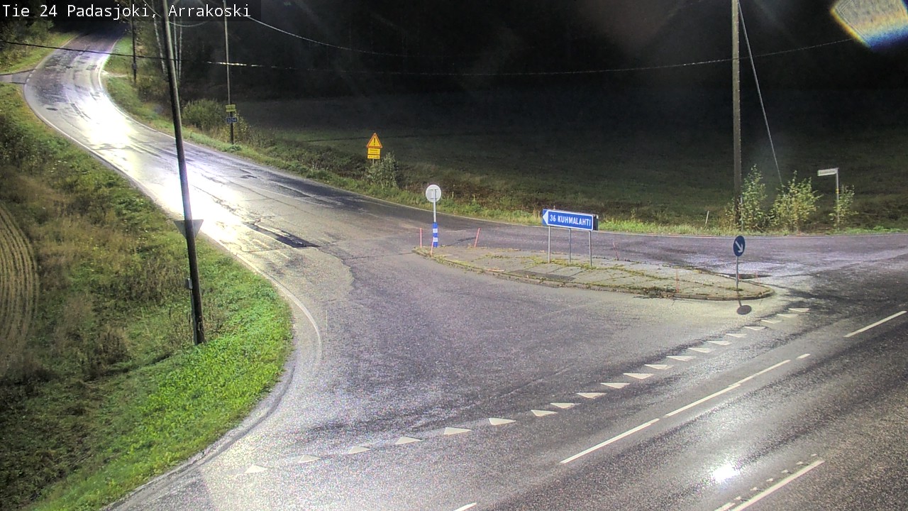 Weather Camera Image Road 24 Padasjoki, Arrakoski, Padasjoki, Päijät-Häme