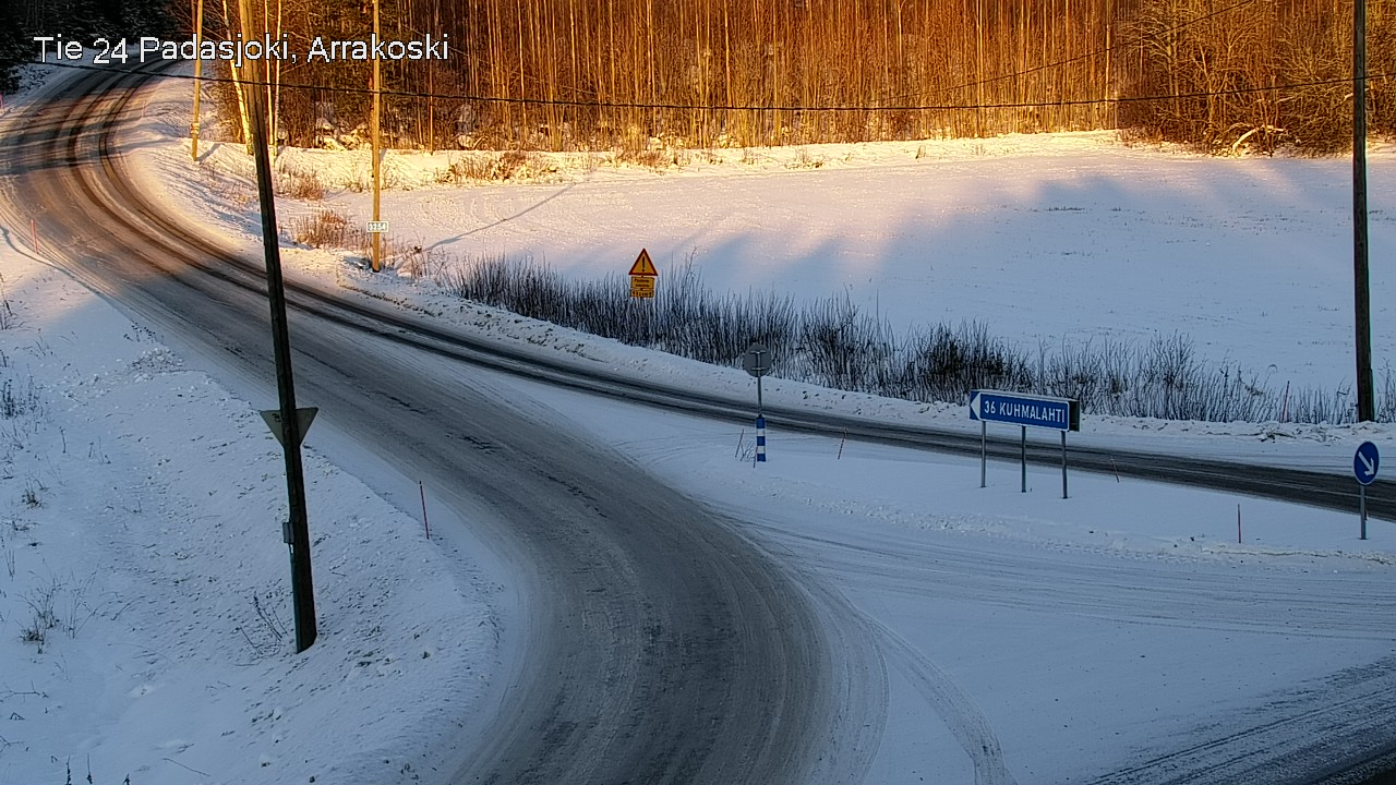Weather Camera Image Road 24 Padasjoki, Arrakoski, Padasjoki, Päijät-Häme