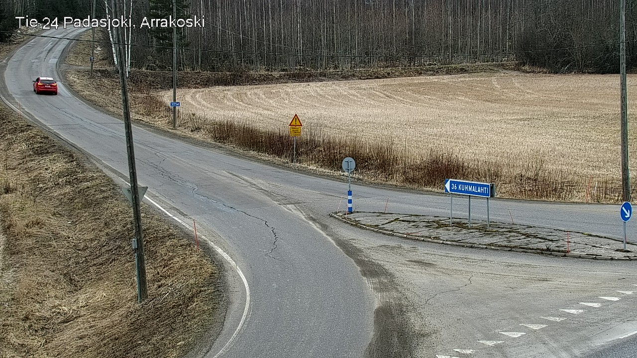 Kelikamerat Kuva Tie 24 Padasjoki, Arrakoski, Padasjoki, Päijät-Häme