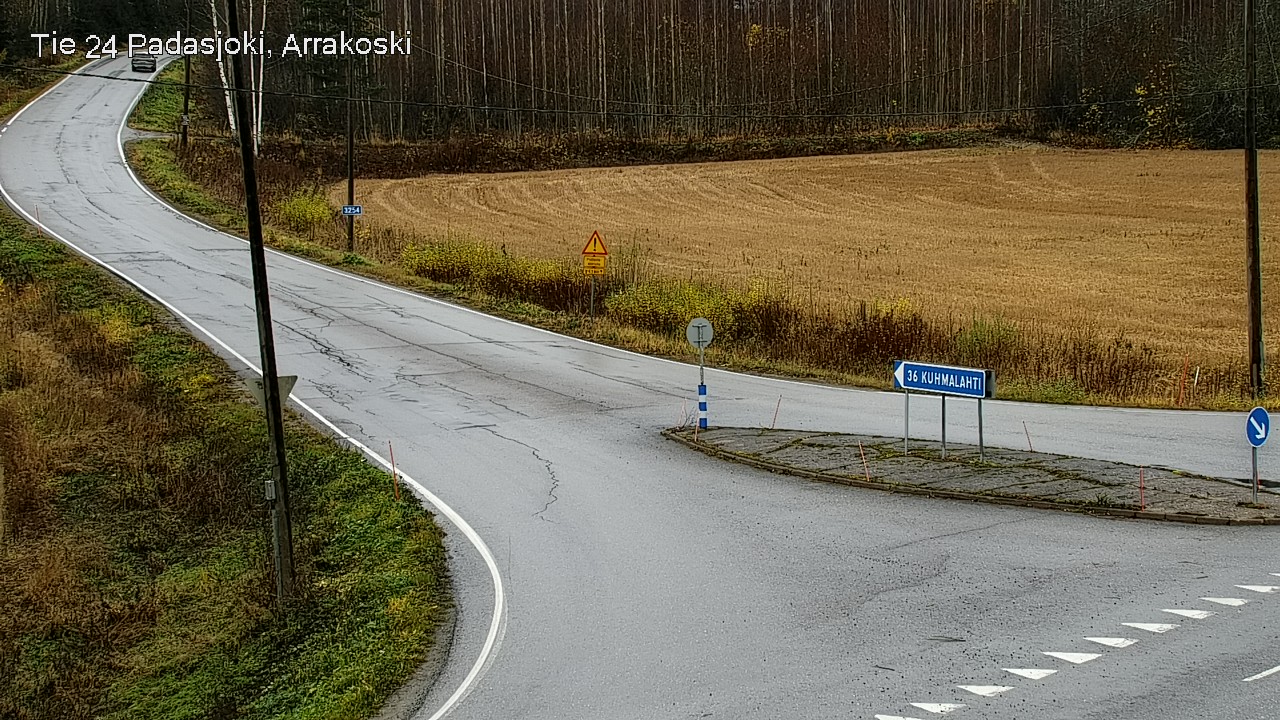 Kelikamerat Kuva Tie 24 Padasjoki, Arrakoski, Padasjoki, Päijät-Häme