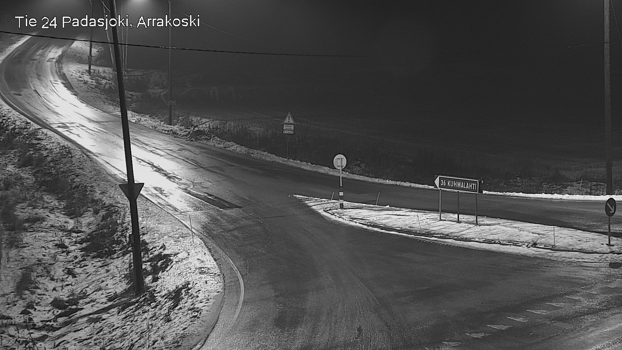 Weather Camera Image Väg 24 Padasjoki, Arrakoski, Padasjoki, Päijät-Häme