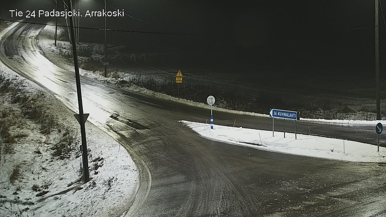 Weather Camera Image Väg 24 Padasjoki, Arrakoski, Padasjoki, Päijät-Häme