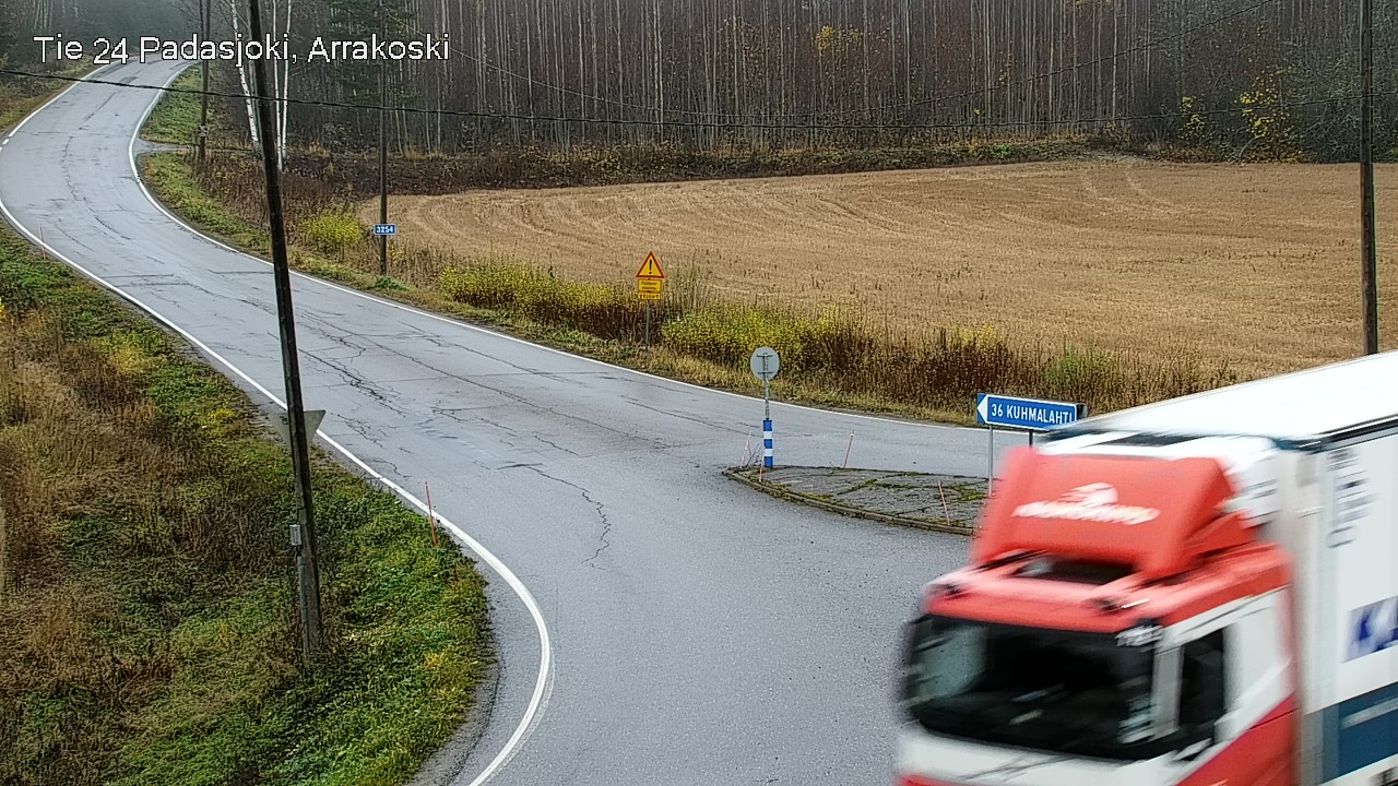 Kelikamerat Kuva Tie 24 Padasjoki, Arrakoski, Padasjoki, Päijät-Häme
