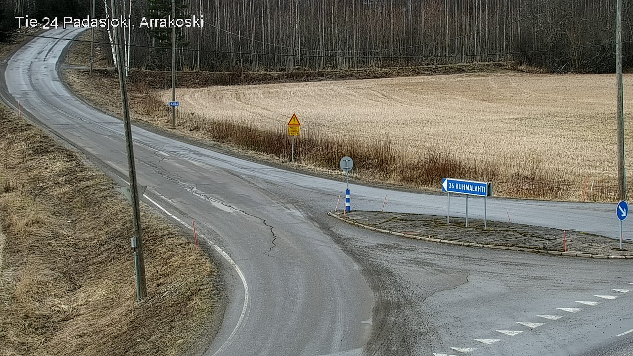 Weather Camera Image Road 24 Padasjoki, Arrakoski, Padasjoki, Päijät-Häme