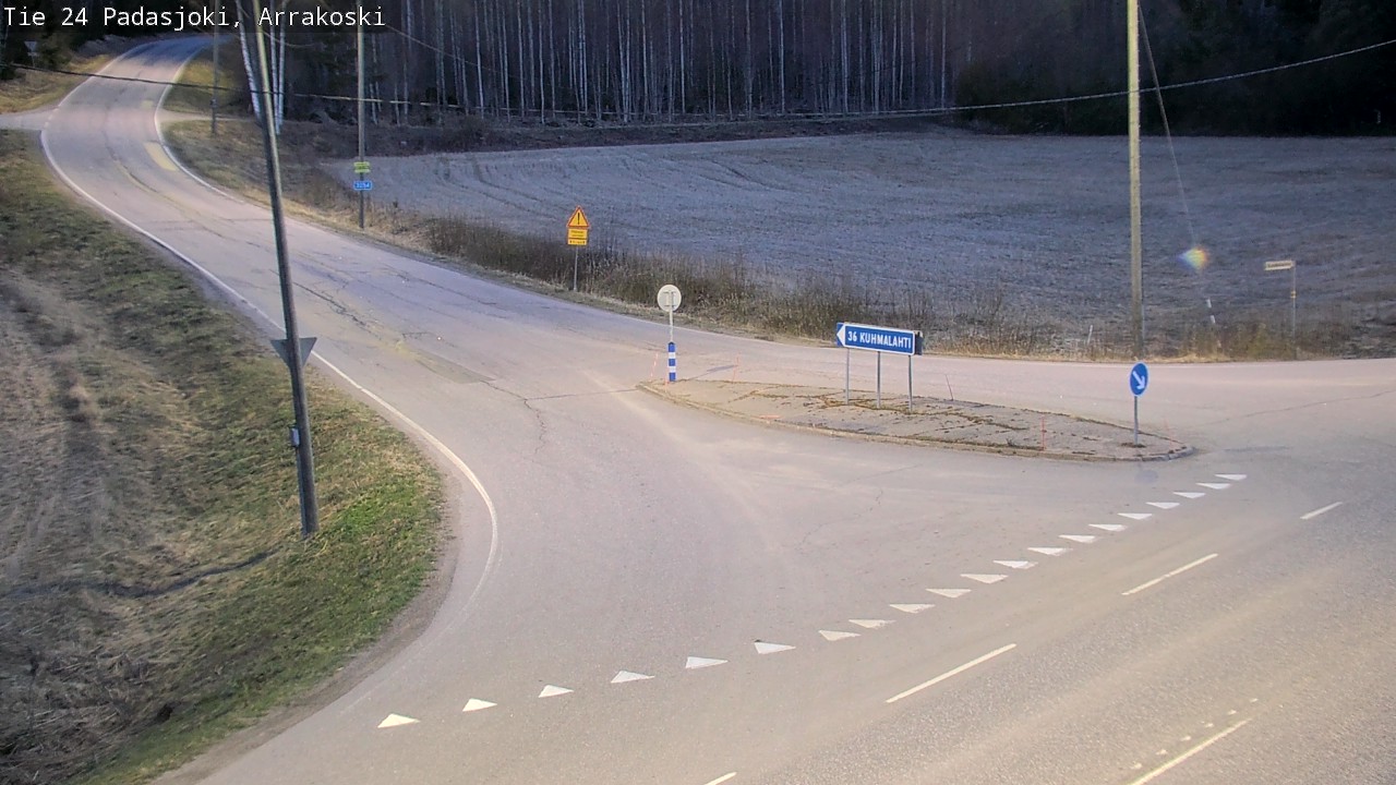 Weather Camera Image Road 24 Padasjoki, Arrakoski, Padasjoki, Päijät-Häme