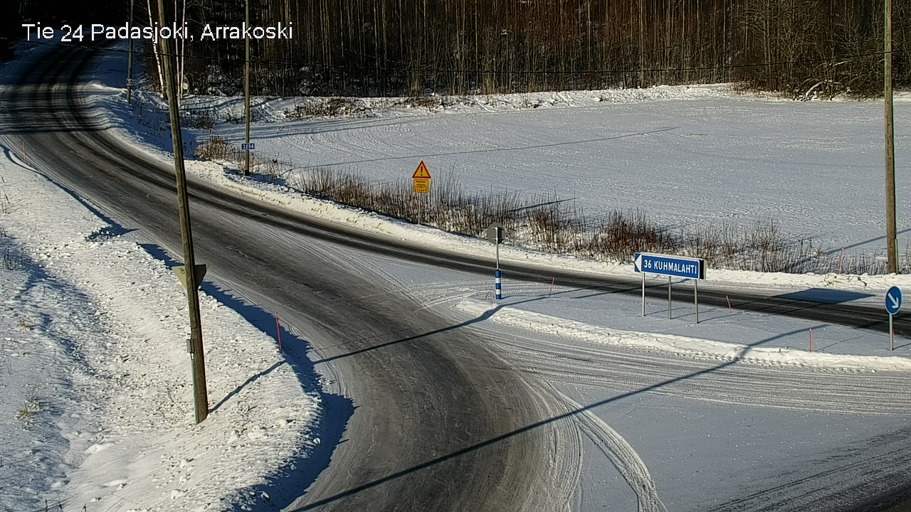 Weather Camera Image Road 24 Padasjoki, Arrakoski, Padasjoki, Päijät-Häme