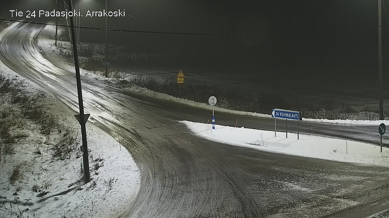 Weather Camera Image Väg 24 Padasjoki, Arrakoski, Padasjoki, Päijät-Häme