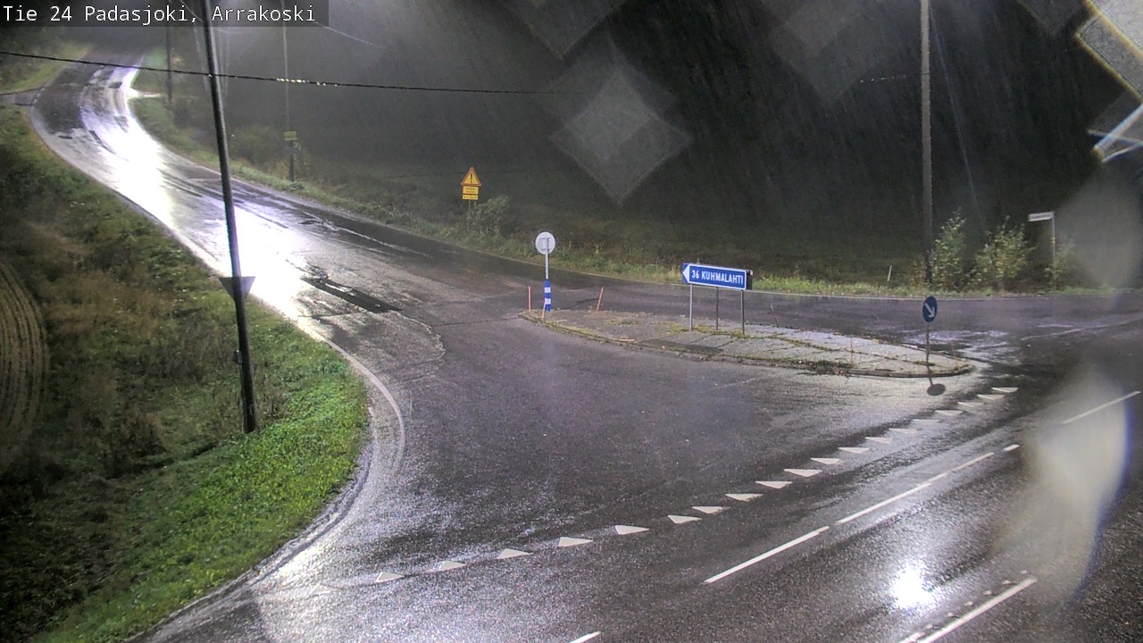 Weather Camera Image Road 24 Padasjoki, Arrakoski, Padasjoki, Päijät-Häme