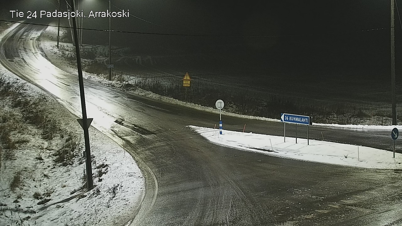 Weather Camera Image Väg 24 Padasjoki, Arrakoski, Padasjoki, Päijät-Häme