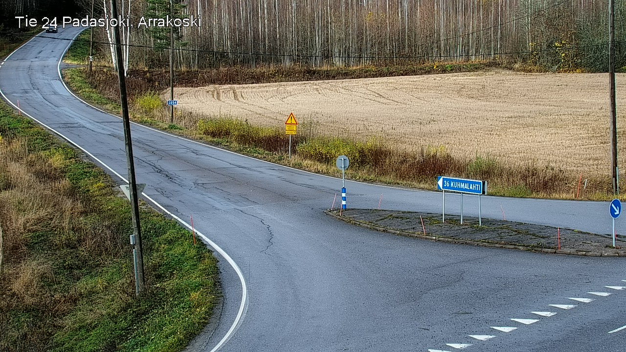 Kelikamerat Kuva Tie 24 Padasjoki, Arrakoski, Padasjoki, Päijät-Häme