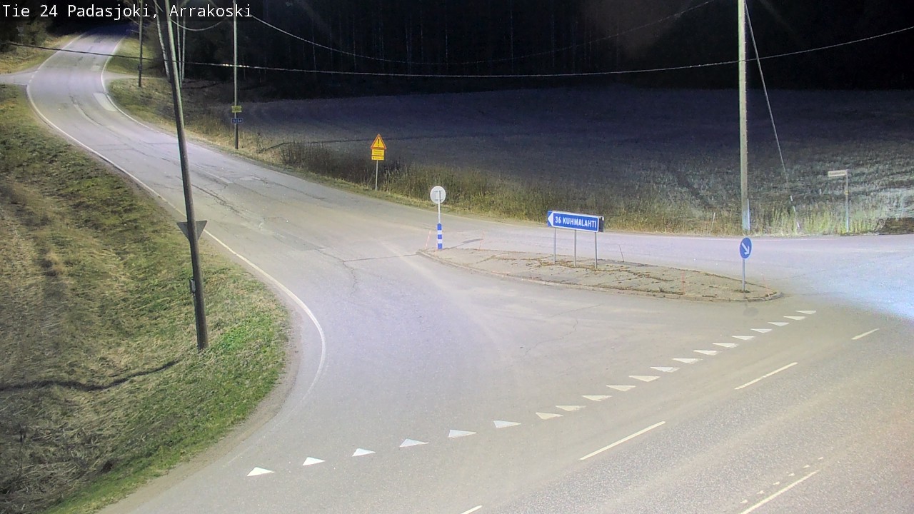 Weather Camera Image Road 24 Padasjoki, Arrakoski, Padasjoki, Päijät-Häme