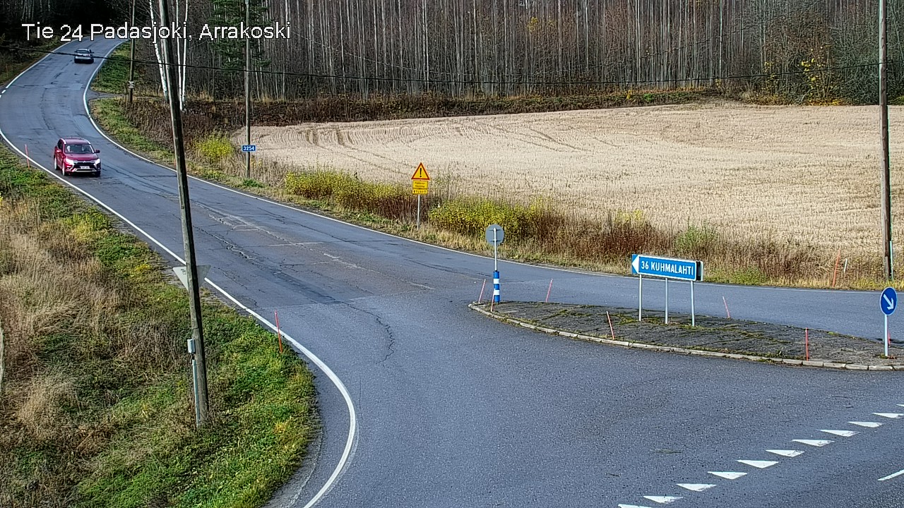 Kelikamerat Kuva Tie 24 Padasjoki, Arrakoski, Padasjoki, Päijät-Häme
