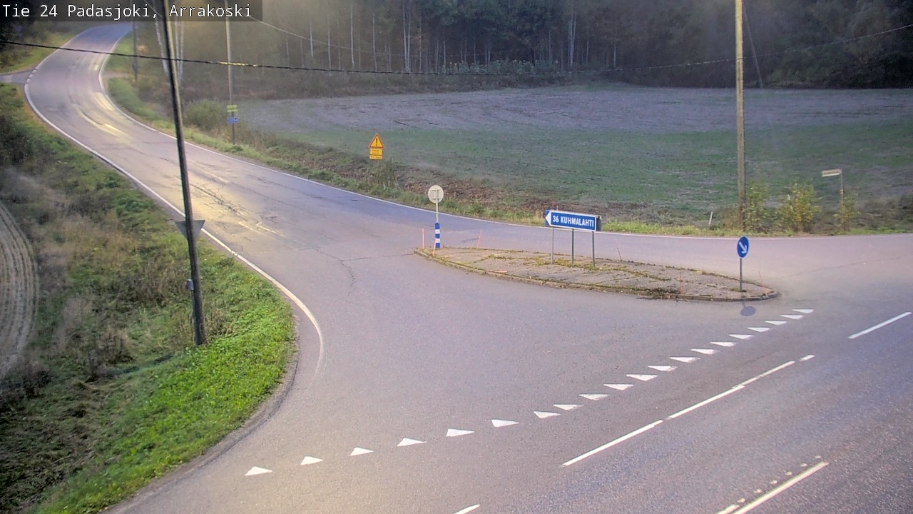 Weather Camera Image Road 24 Padasjoki, Arrakoski, Padasjoki, Päijät-Häme