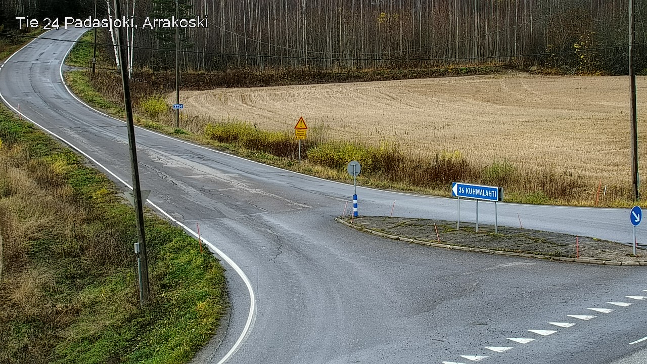 Kelikamerat Kuva Tie 24 Padasjoki, Arrakoski, Padasjoki, Päijät-Häme