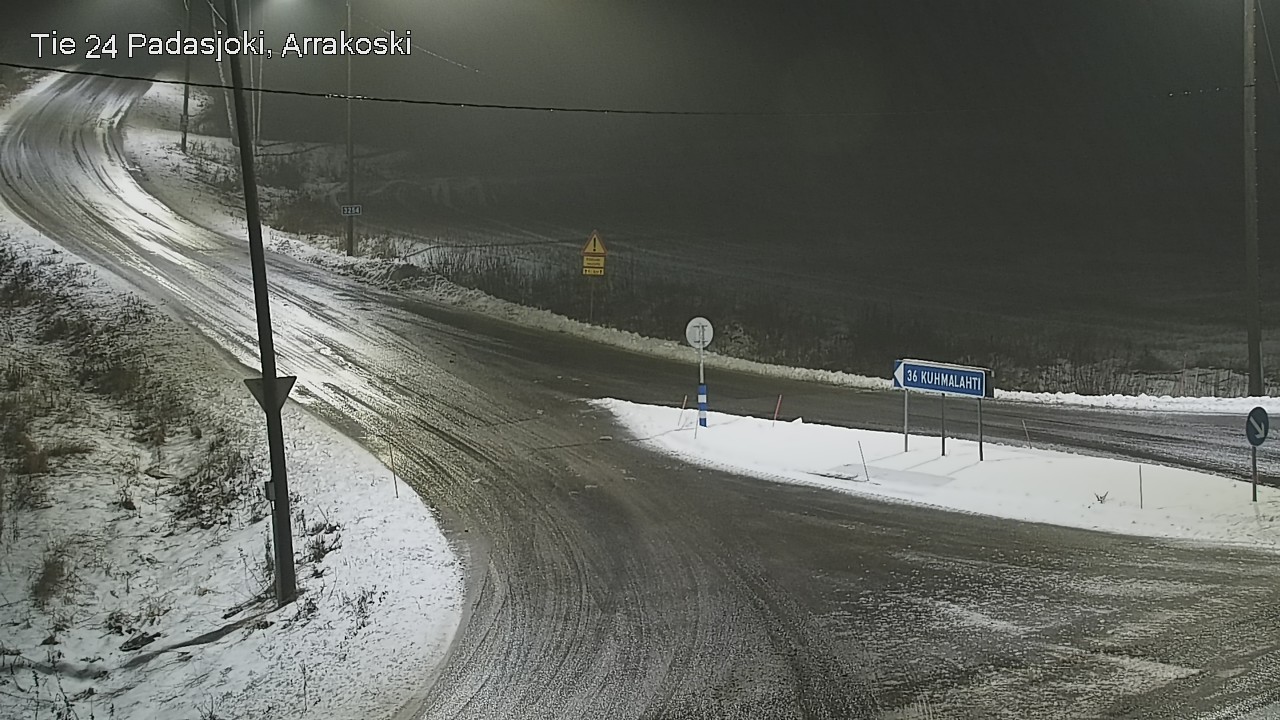 Weather Camera Image Väg 24 Padasjoki, Arrakoski, Padasjoki, Päijät-Häme