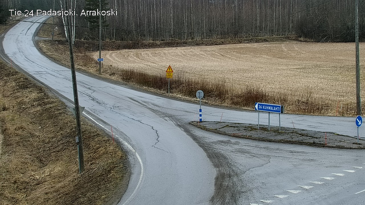 Weather Camera Image Road 24 Padasjoki, Arrakoski, Padasjoki, Päijät-Häme