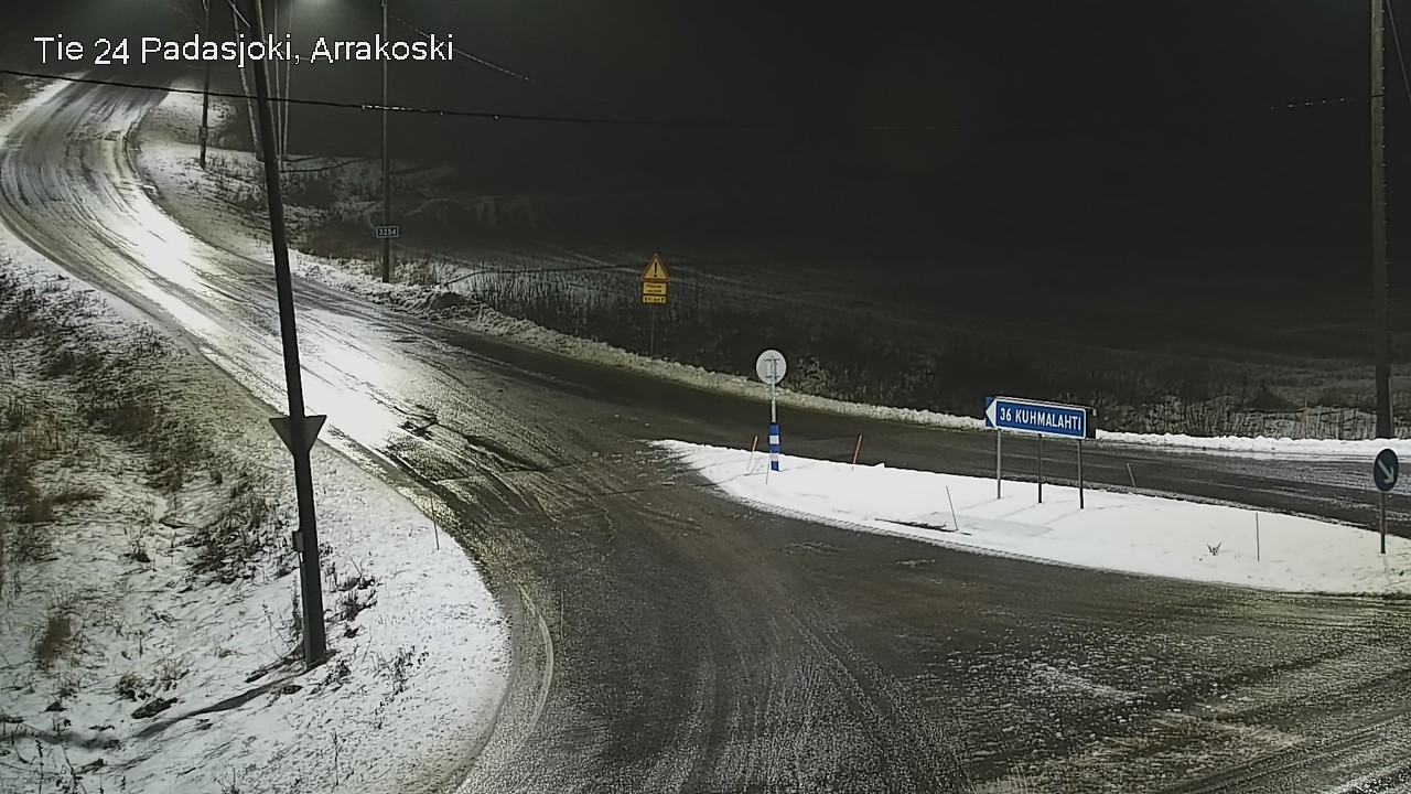 Weather Camera Image Väg 24 Padasjoki, Arrakoski, Padasjoki, Päijät-Häme