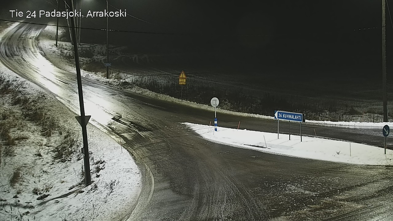 Weather Camera Image Väg 24 Padasjoki, Arrakoski, Padasjoki, Päijät-Häme